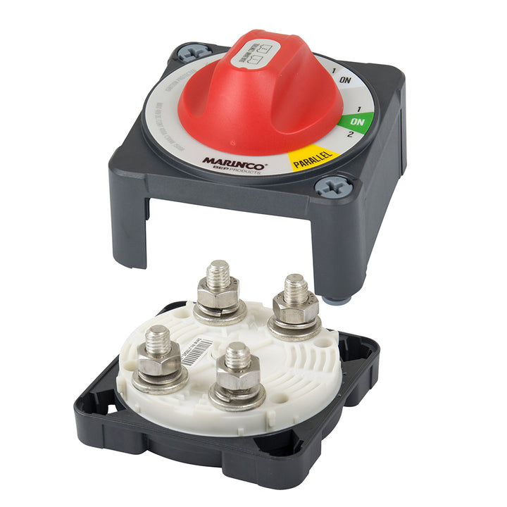 BEP Marine Pro Installer 400A EZ-Mount Dual Bank Control Battery Switch for marine battery management system