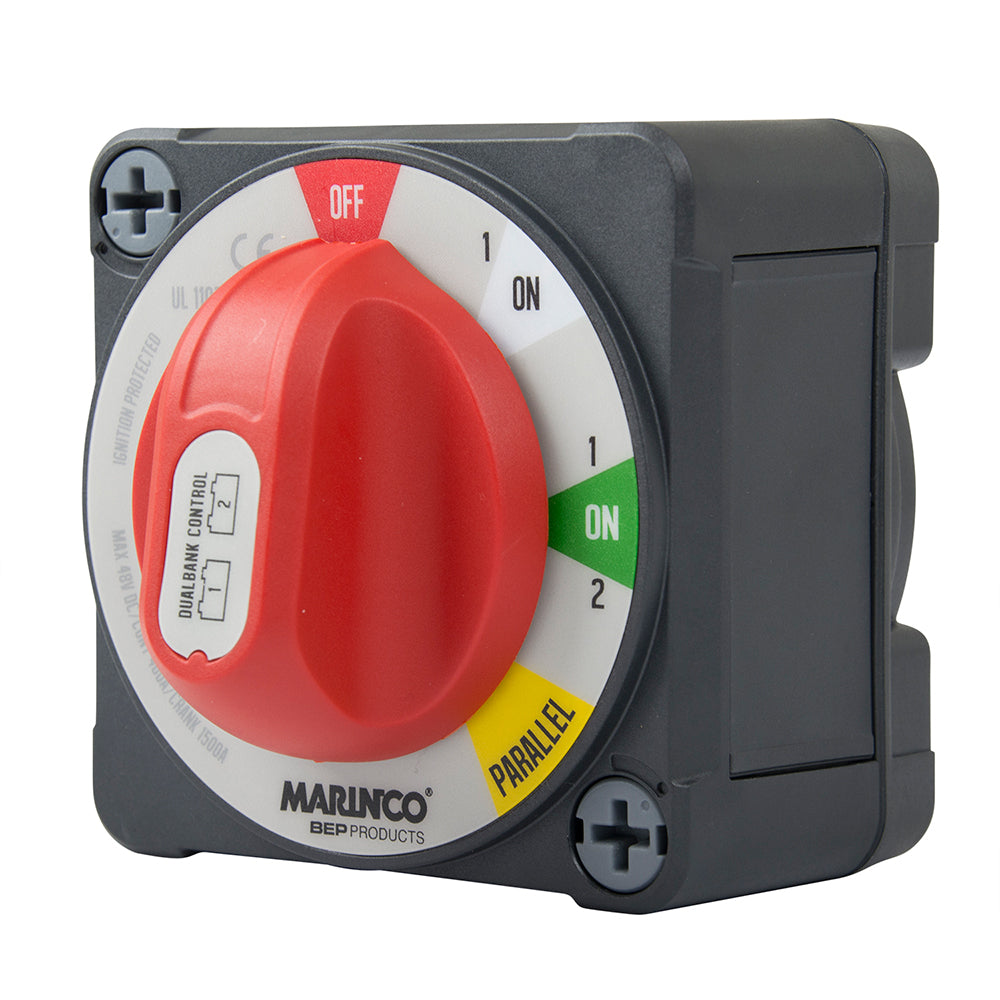 BEP Marine Pro Installer 400A EZ-Mount Dual Bank Control Battery Switch for managing marine battery banks
