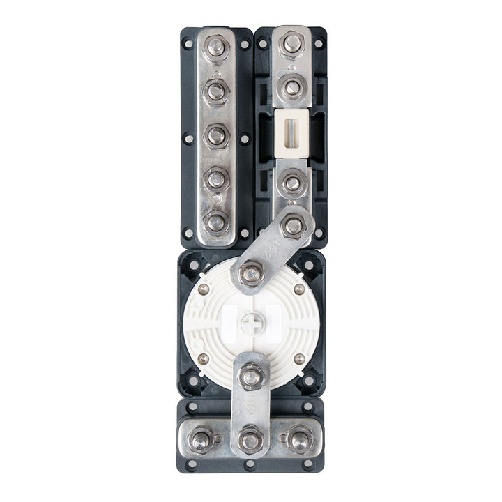 BEP Marine Pro Installer 5 Stud Bus Bar for 650A electrical connections, made of durable metal with five connection studs.