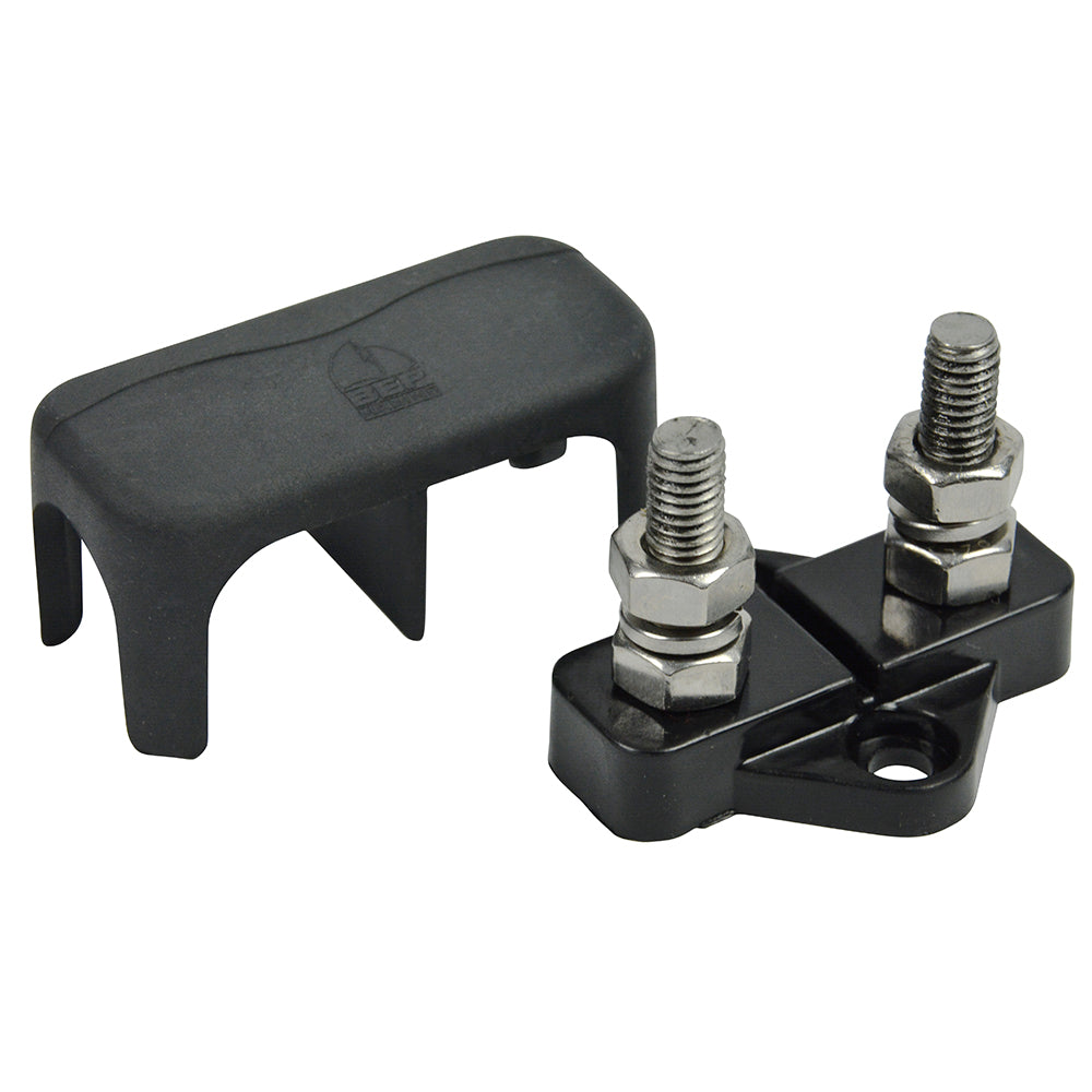 BEP Marine Pro Installer dual insulated distribution stud 1/4 inch, a busbar connector and insulator for electrical distribution.