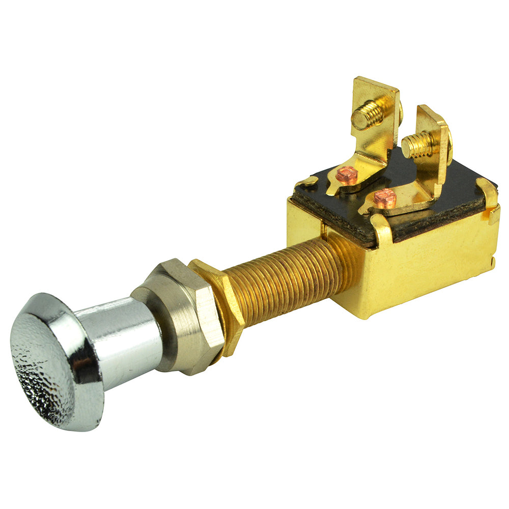 BEP Marine 2-Position SPST push-pull switch with contoured knob for ON/OFF control in marine applications.