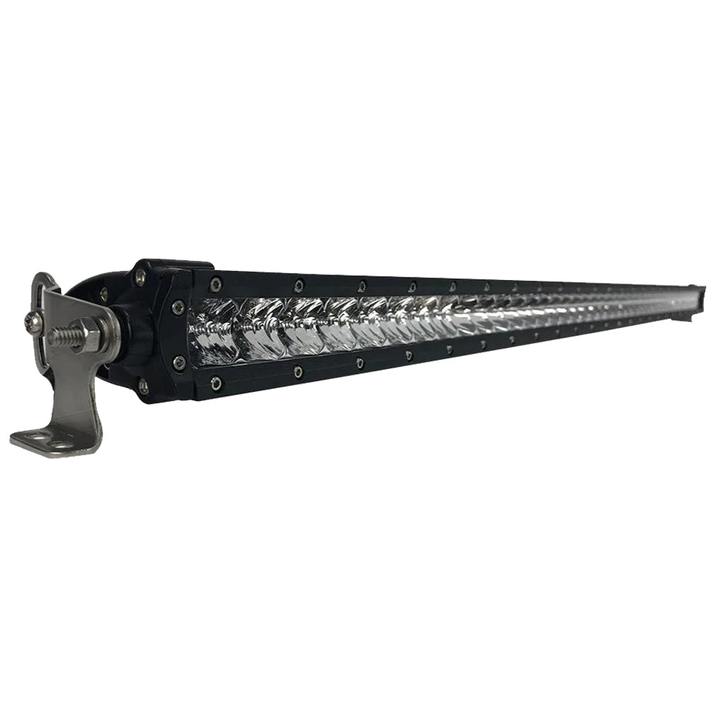 Barre lumineuse LED simple rangée Black Oak 40" - Optique combinée - Boîtier noir - Série Pro 3.0