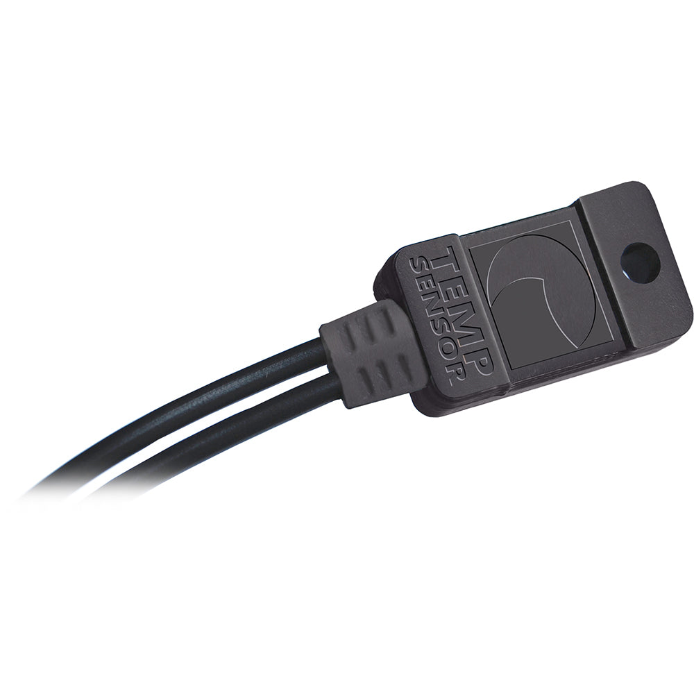 Blue Sea Systems Universal Temperature Sensor, accessory for marine or electrical systems, with a blue sensor and wiring.