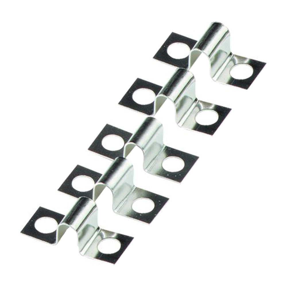 Blue Sea Systems 9217 terminal block jumpers for 2500 series busbars, package of 5, used as connectors and insulators in electrical systems.