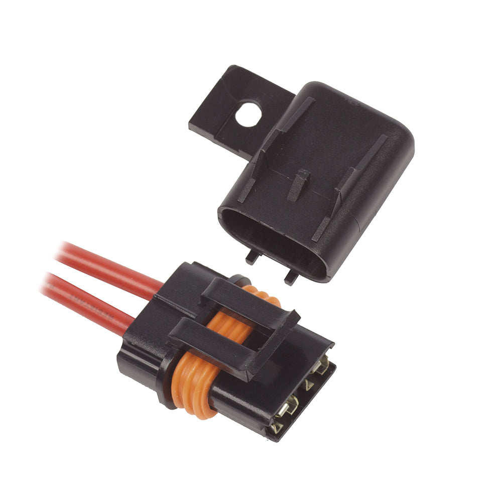 Blue Sea Systems Blue Sea 5065 waterproof in-line fuse holder for ATO/ATC fuses, designed for marine and automotive use.