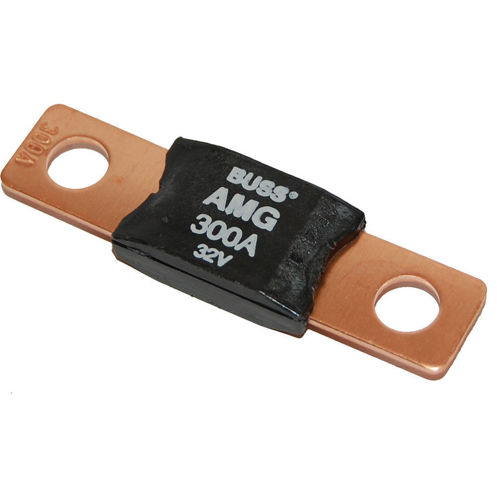 Blue Sea Systems 5108 MEGA/AMG Fuse, 300 AMP sea fuse for marine electrical systems, shown in a fuse block.