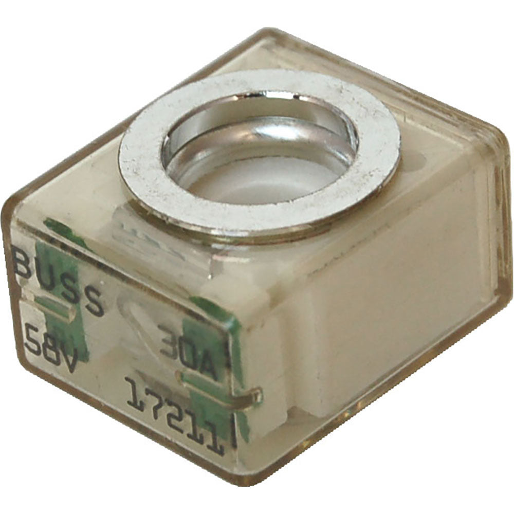 Blue Sea Systems 5175 30A fuse terminal for fuse blocks and fuses, shown in a close-up image of the fuse terminal.