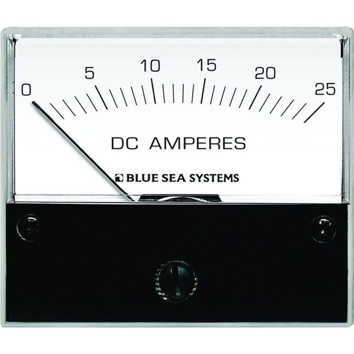 Ampèremètre analogique CC Blue Sea 8005 - Face 2-3/4", 0-25 ampères CC