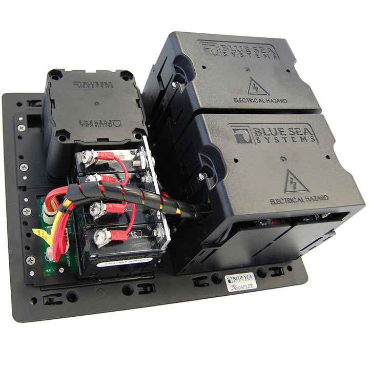 Blue Sea Systems AC insulating cover for 1-module switches, blue plastic protective cover for electrical safety.