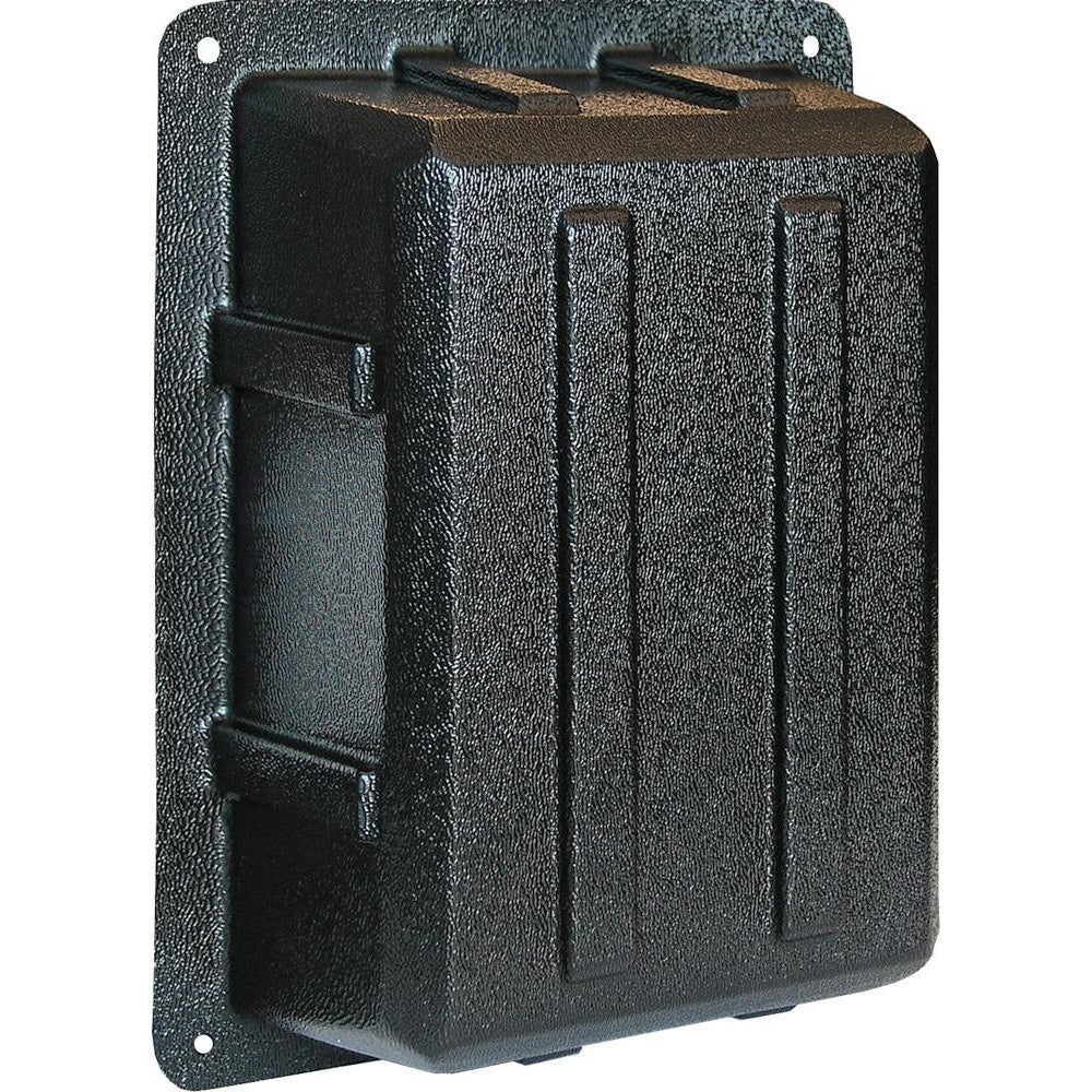 Blue Sea 4028 AC isolation cover for switches, 7.5 x 10.5 x 3 inches, blue plastic protective cover by Blue Sea Systems
