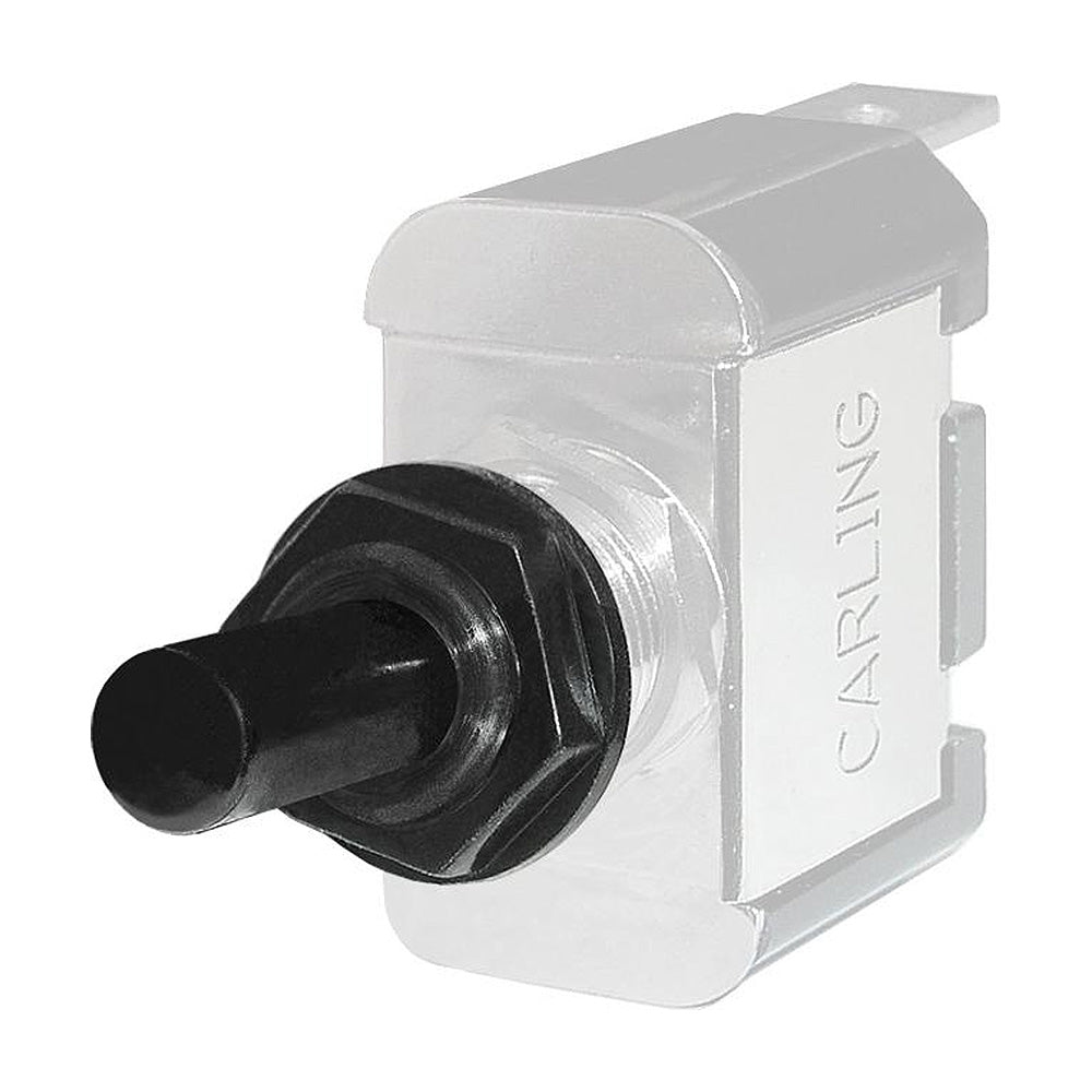 Black WeatherDeck toggle switch boot by Blue Sea Systems for marine switches and accessories.