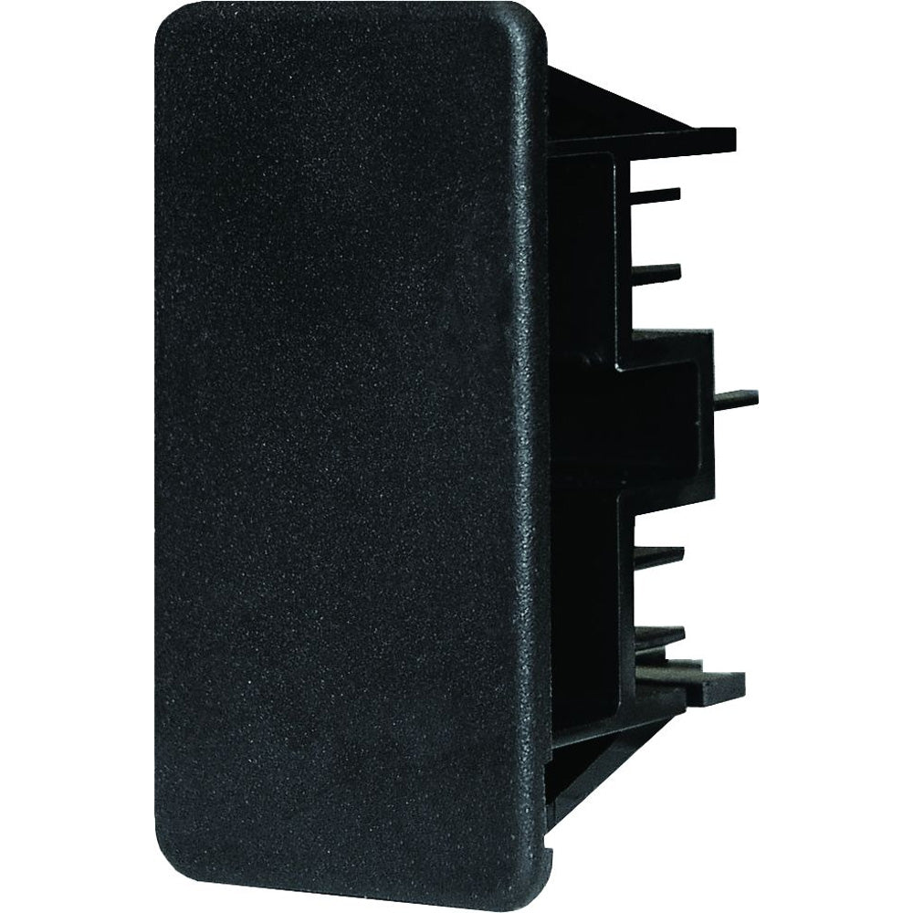 Blue Sea Systems Contura switch mounting panel plug in blue, designed for switch installation and accessories.