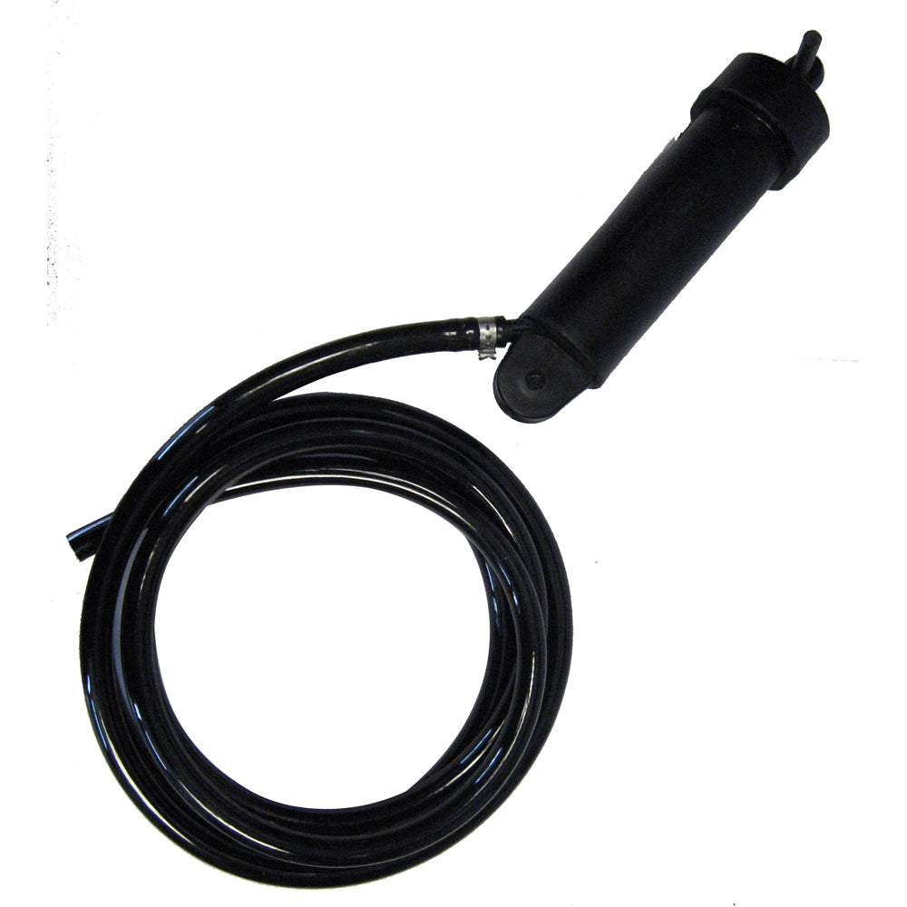 Boat Leveler hydraulic cylinder for trim tab accessories, showing the cylindrical hydraulic component with mounting ends.