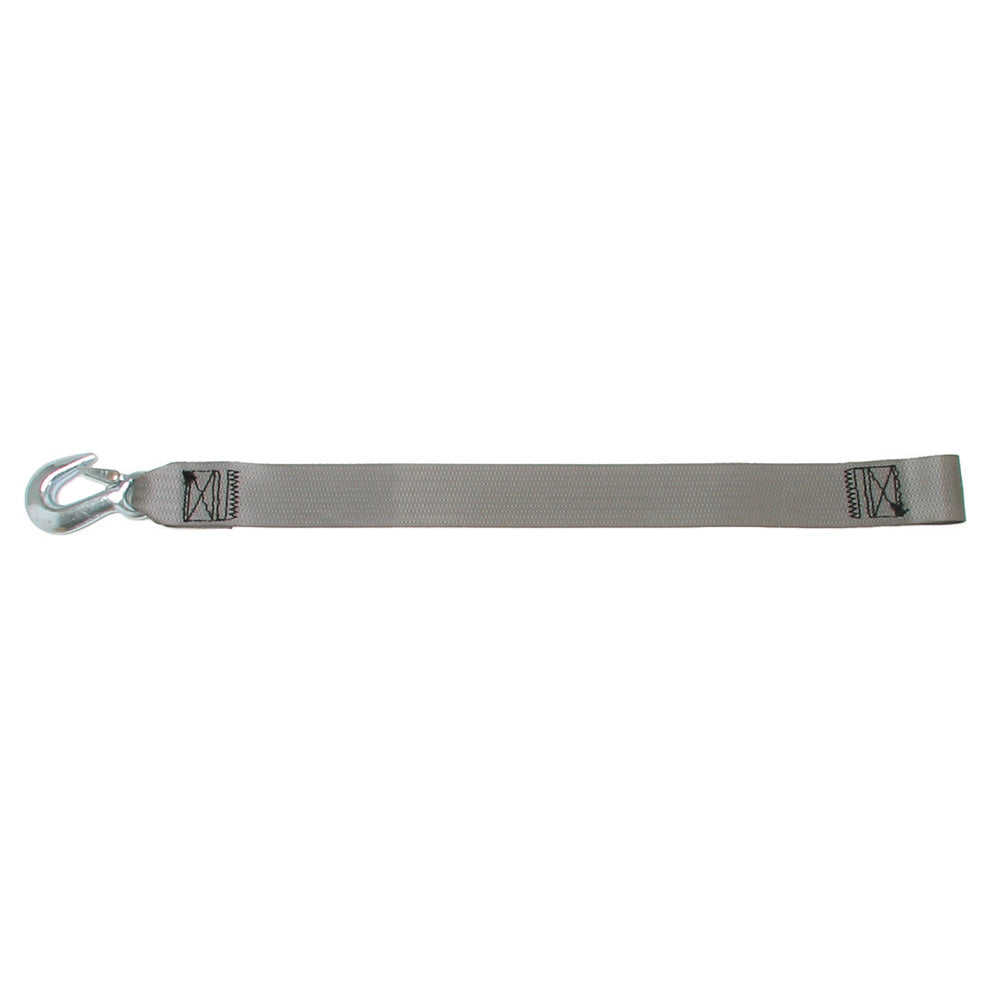 BoatBuckle winch strap with loop end, 2-inch by 20-foot heavy-duty tie-down strap for secure cargo fastening.