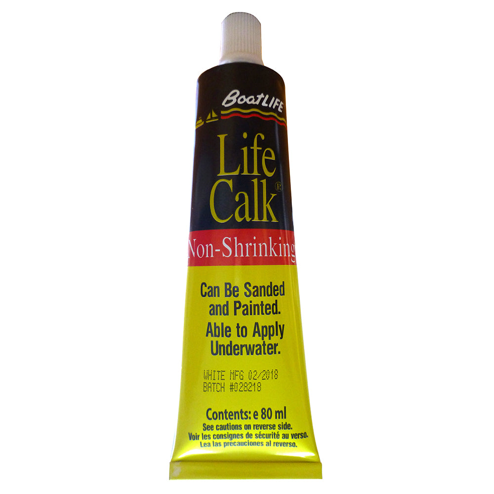 BoatLIFE Life-Calk Sealant tube in mahogany, non-shrinking adhesive and sealant for boat repairs, 2.8 fl oz.
