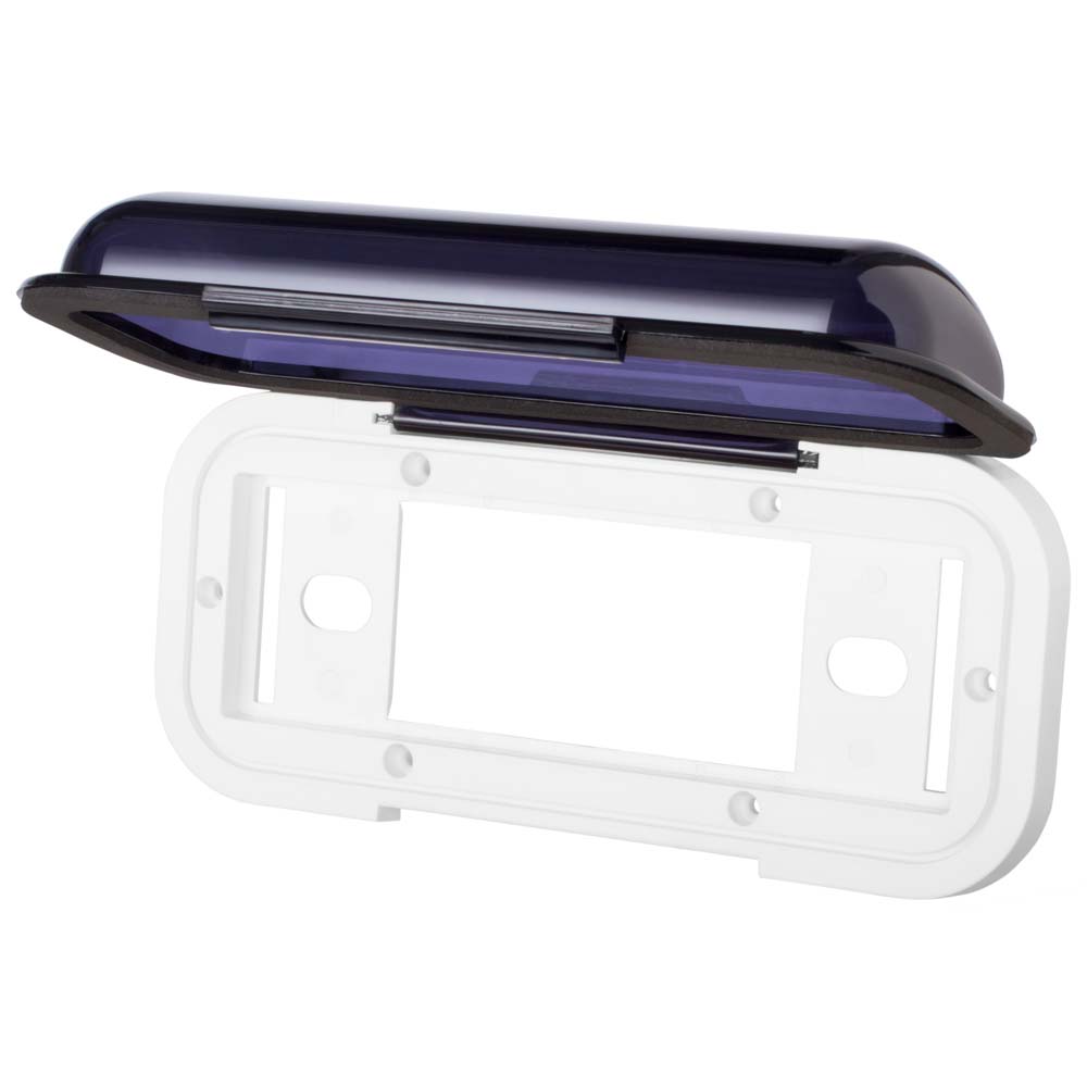 Boss Audio MRC5 universal radio cover in black and white, made of durable accessories material for car radios.