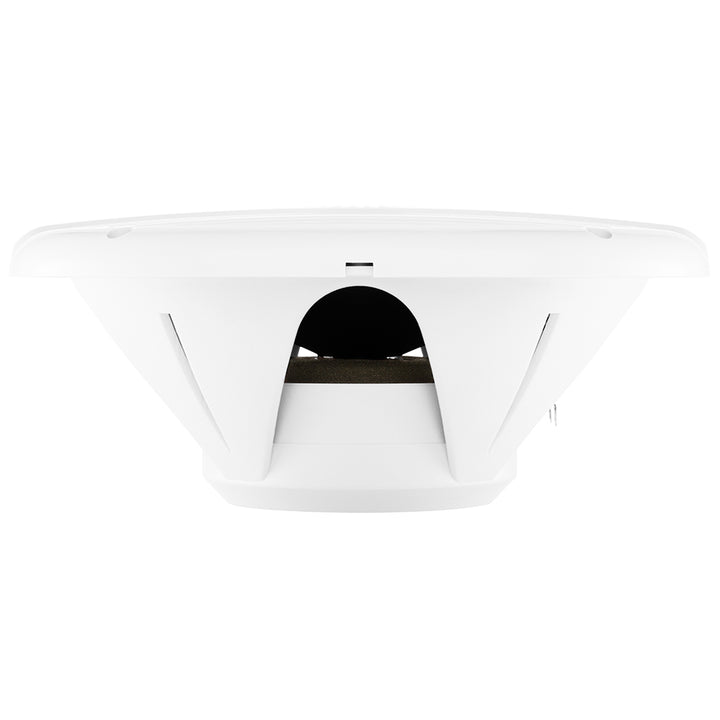 White Boss Audio 6"x 9" MR690 oval speakers with 350W power output, designed for car audio systems.