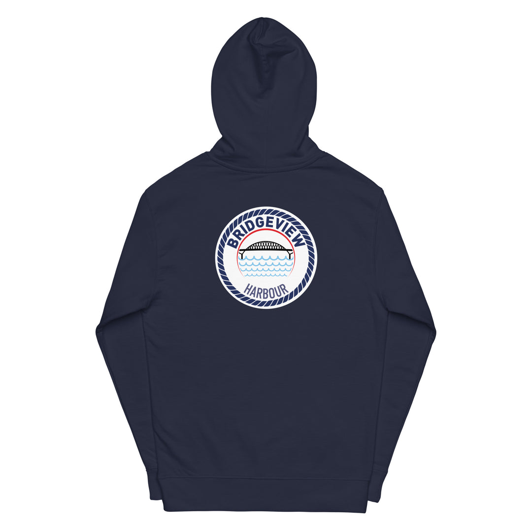 Sweat à capuche unisexe mi-lourd Bridgeview