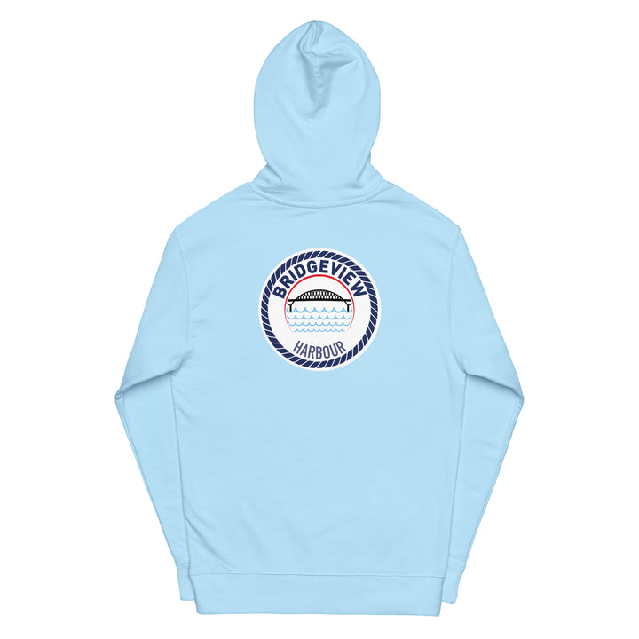 Sweat à capuche unisexe mi-lourd Bridgeview