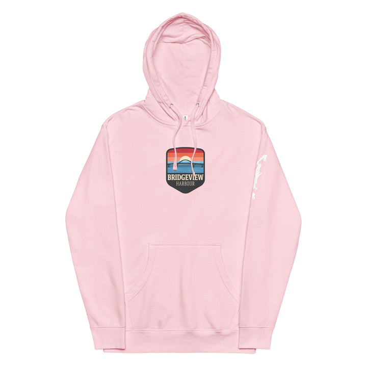 Sweat à capuche unisexe mi-lourd Bridgeview