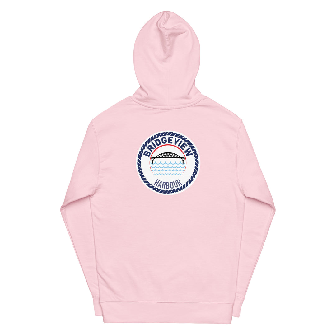 Sweat à capuche unisexe mi-lourd Bridgeview