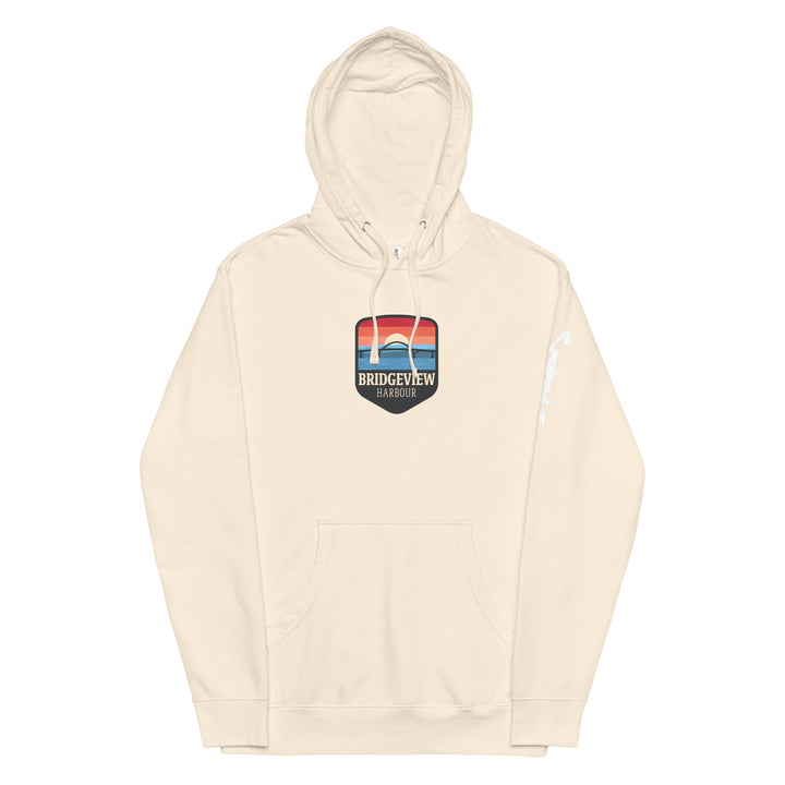 Sweat à capuche unisexe mi-lourd Bridgeview