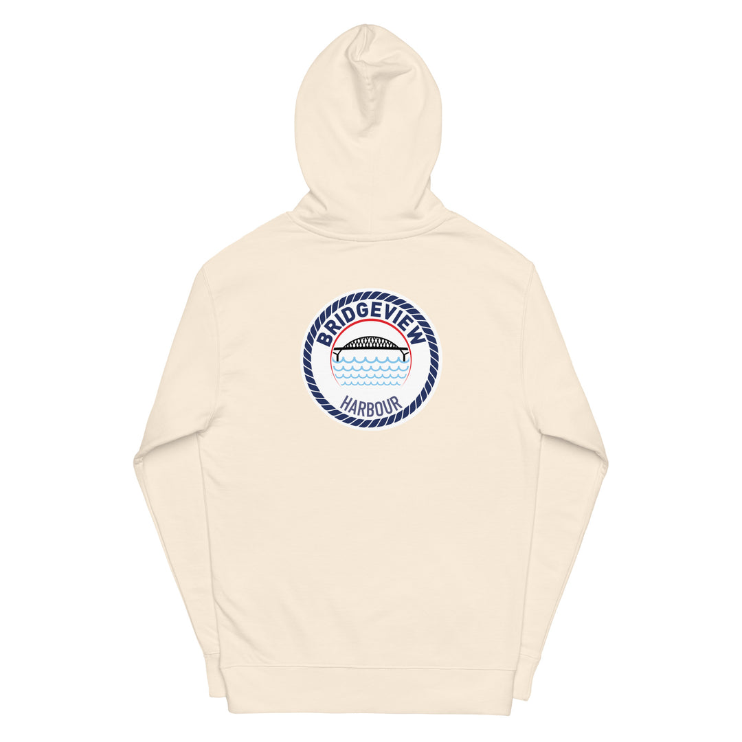 Sweat à capuche unisexe mi-lourd Bridgeview