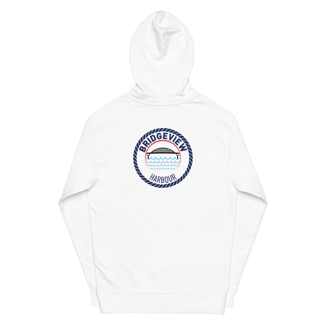Sweat à capuche unisexe mi-lourd Bridgeview
