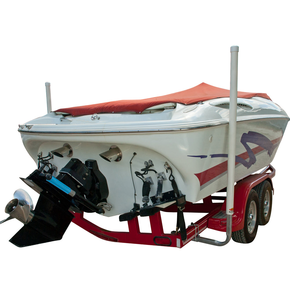 Guide de poteau CE Smith 75" avec poteaux non éclairés pour montage par boulon en U
