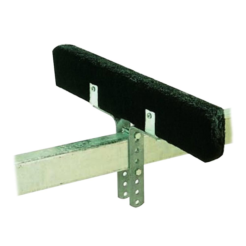 C.E. Smith Jon boat support bunk and bracket assembly with rollers and brackets for boat trailer support.