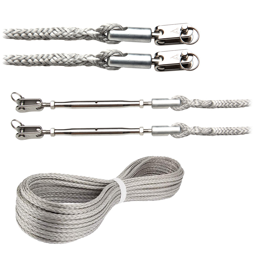 C. Sherman Johnson Splice Line Small Boat Rigging Kit for boats up to 30 feet, includes splicing tools and line for secure rigging.