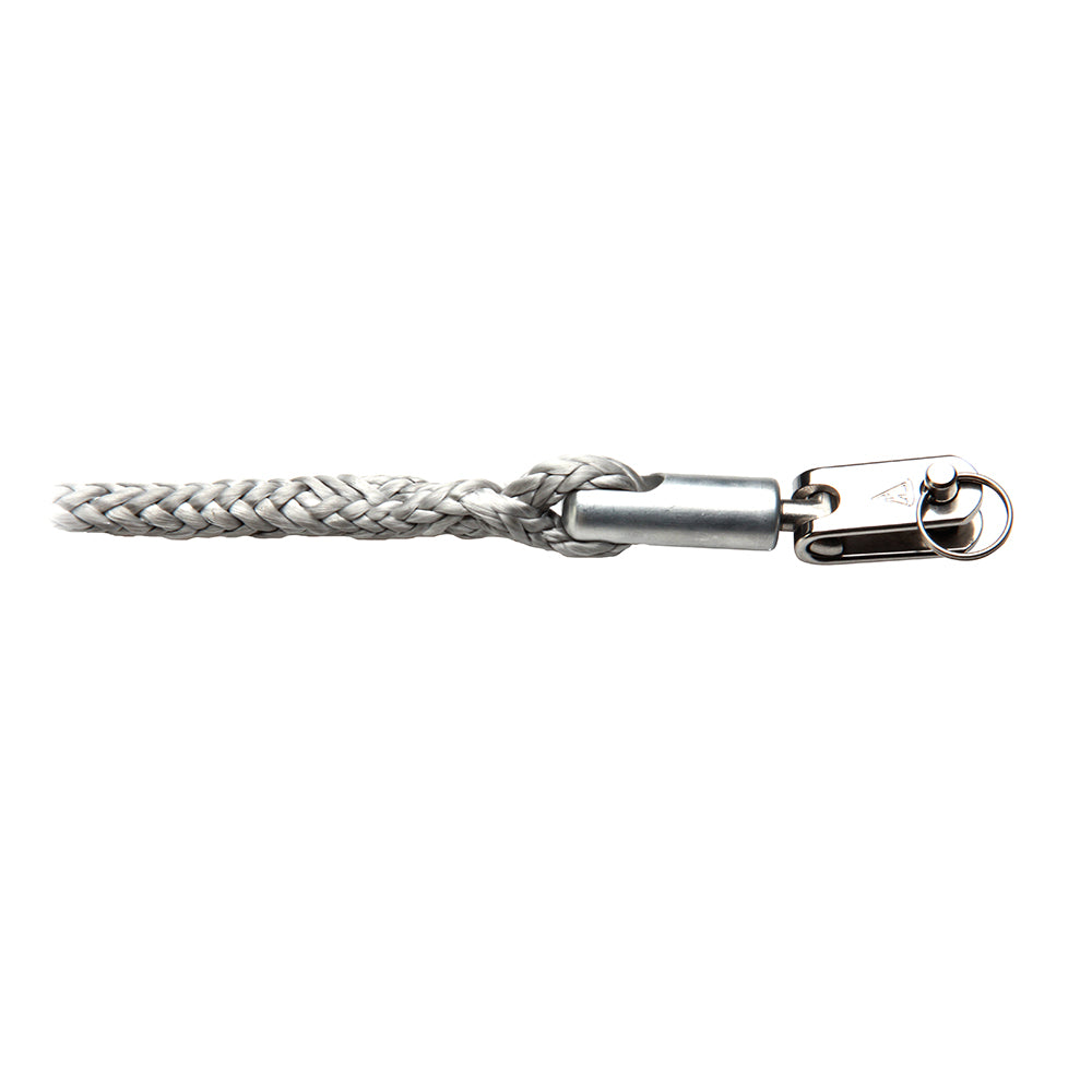 C. Sherman Johnson toggle jaw rigging hardware with splice eye for secure lifting and rigging applications.