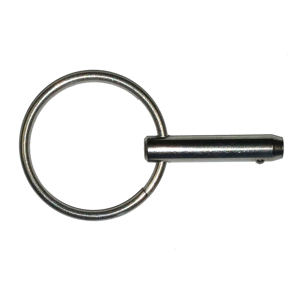 C. Sherman Johnson quick release pin in 3/16" x 9/16" size, designed for shackles, rings, and secure attachments.