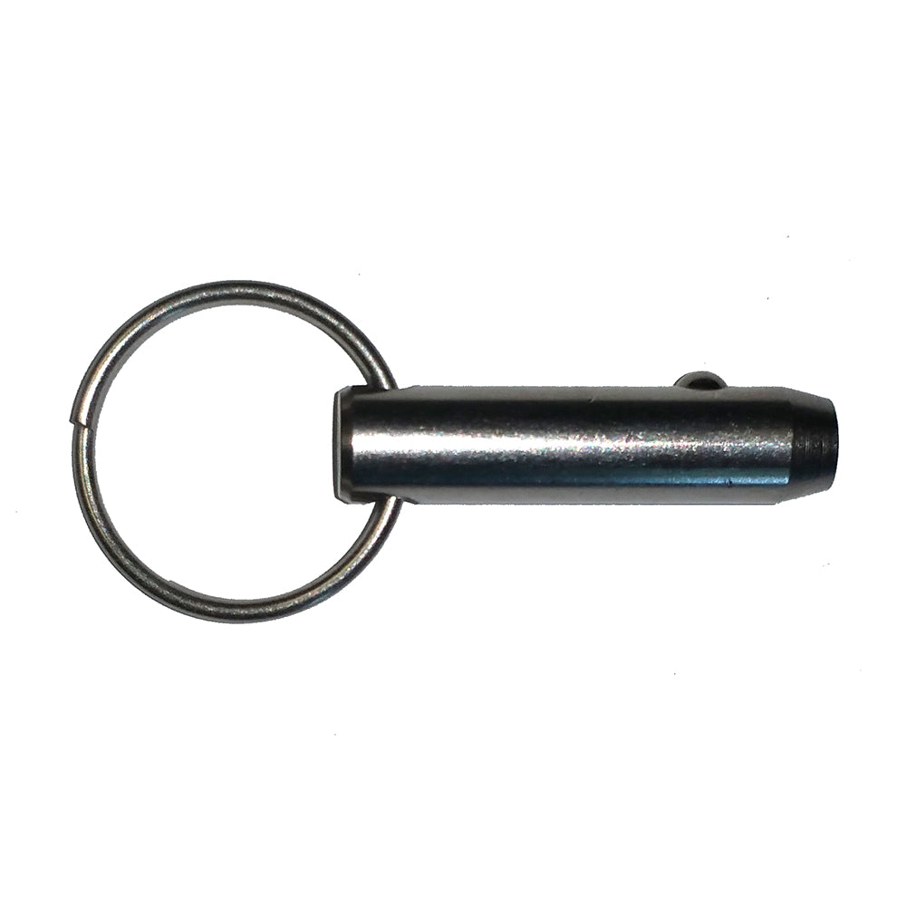 C. Sherman Johnson quick release pin in 3/8-inch by 13/16-inch size, designed for secure shackles and industrial applications.