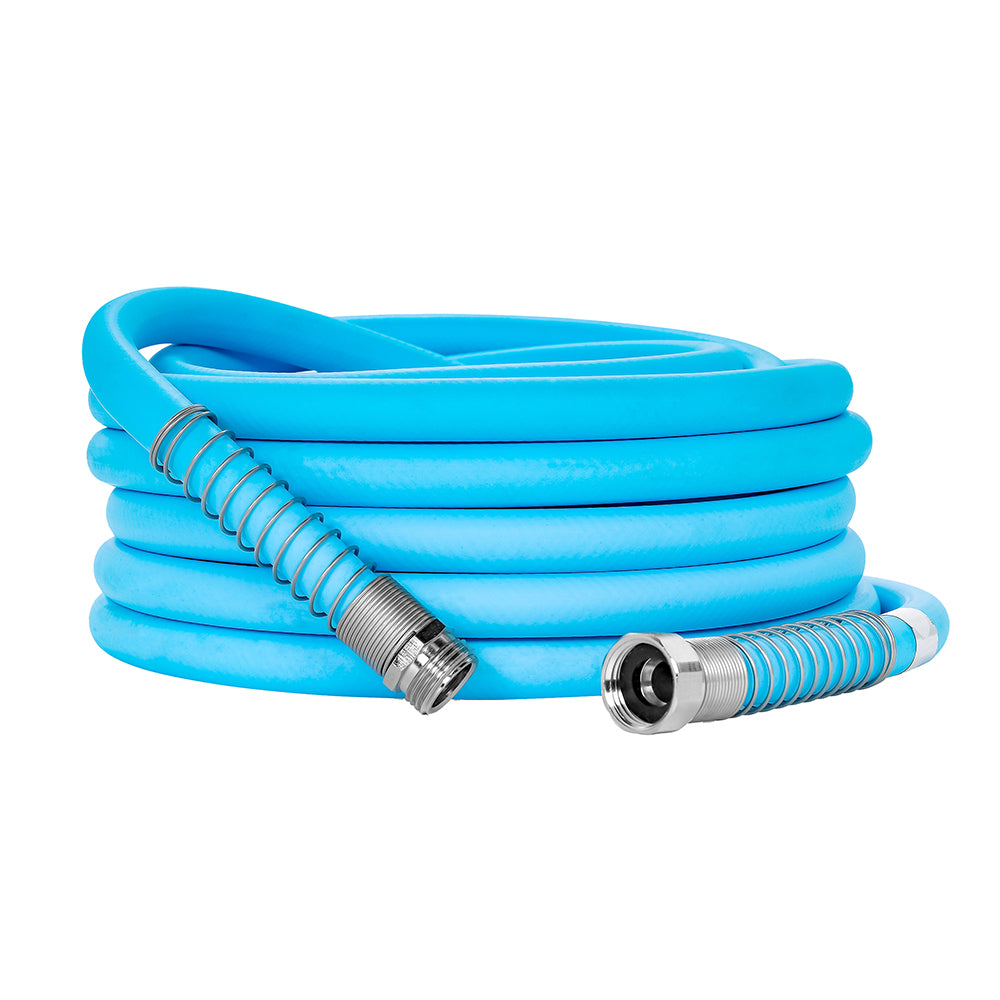 Camco EvoFlex 35-inch drinking water hose, flexible accessories for RV and outdoor water connection, with durable construction.