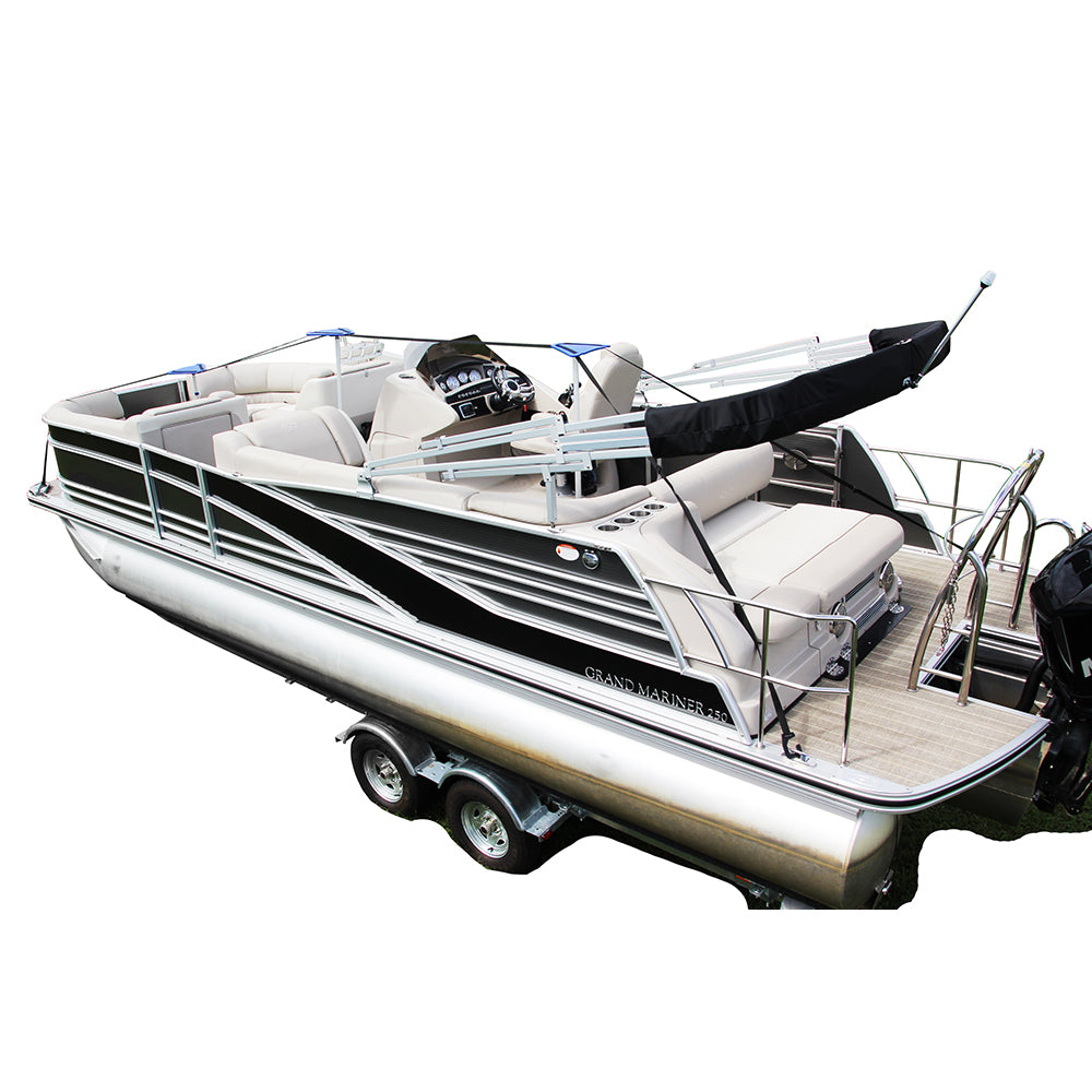 Camco Pontoon Boat Cover Support for winter covers, adjustable frame providing support and shape for pontoon boat protection