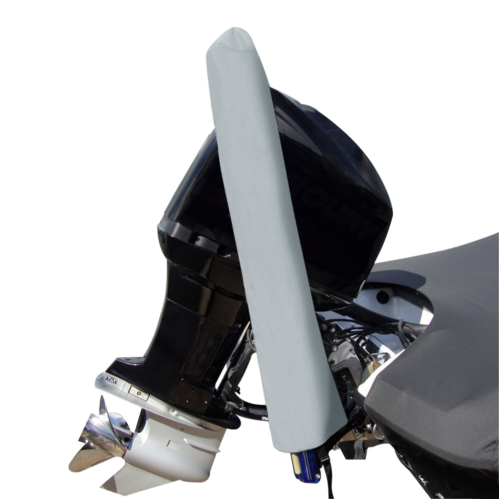 Cache-poteau électrique Carver Sun-DURA 4 - Gris