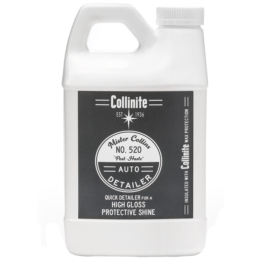 Collinite 520 Quick Universal Detailer bottle, a 64oz cleaning product for vehicle detailing and surface cleaning.