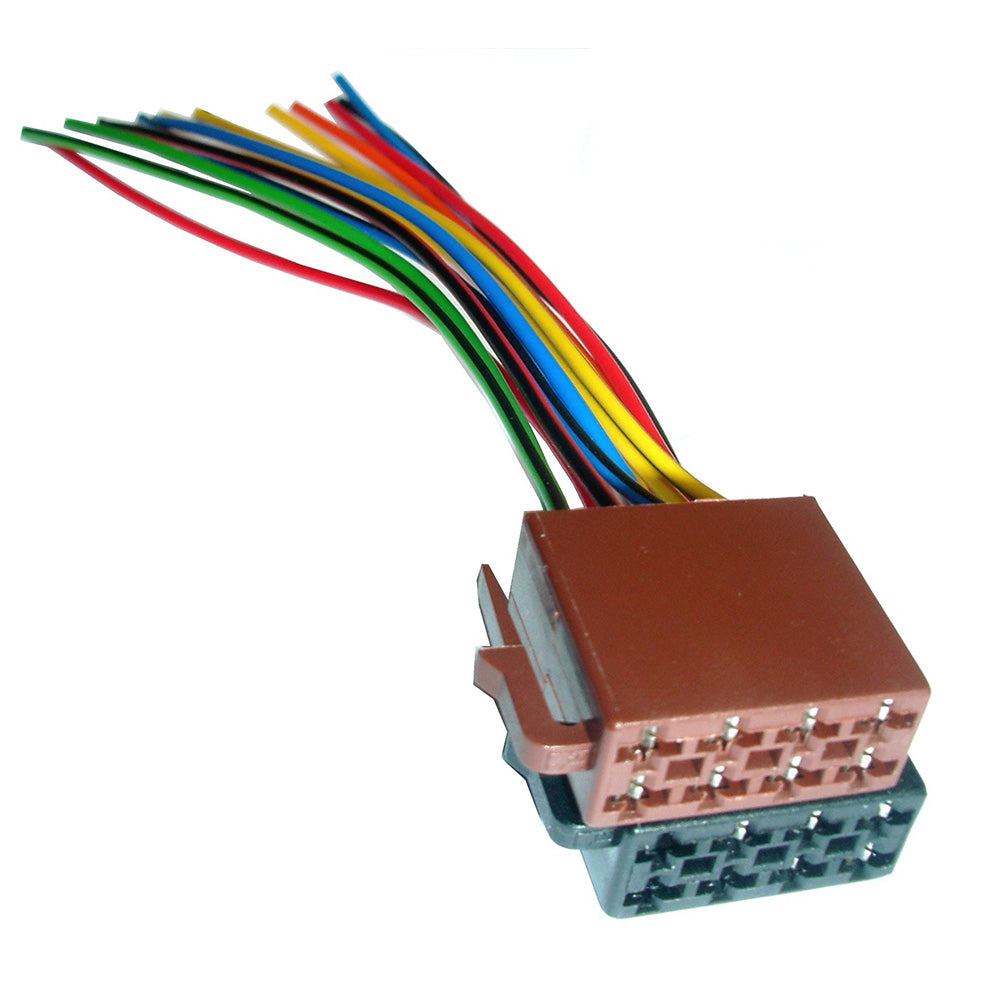 Continental 12V stereo head unit power harness for car audio installation, accessory wiring connector.
