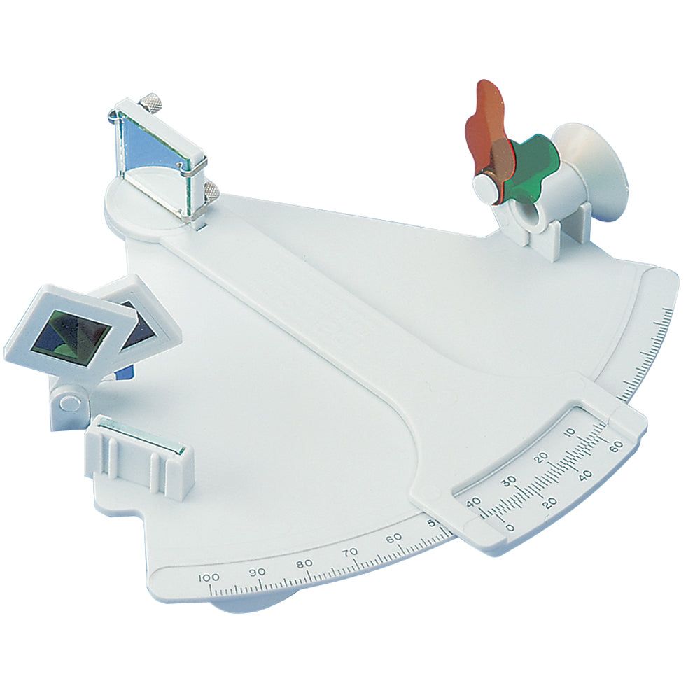 Davis Instruments Mark 3 Marine Sextant accessory with brass and glass components for navigation and celestial measurements.