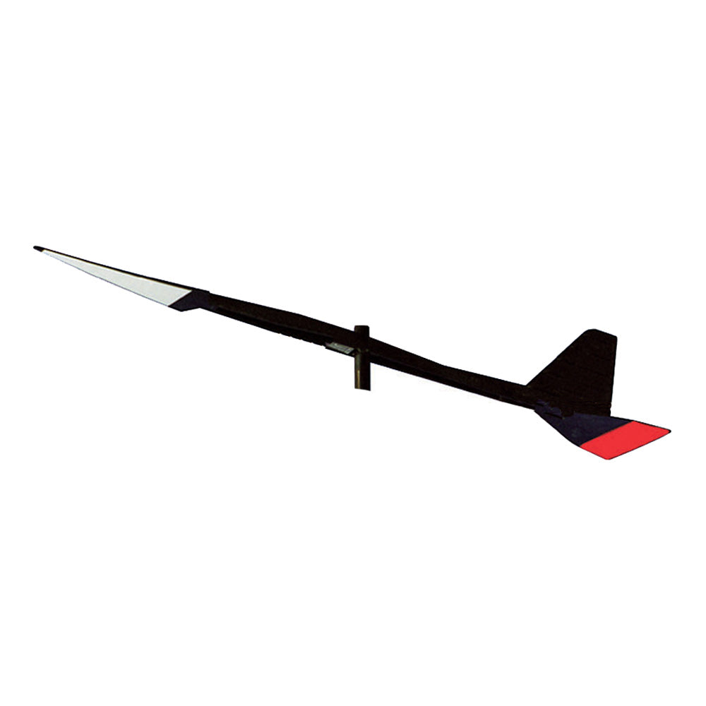 Davis Instruments Spare Vane for WindTrak 10.Sport weather station, accessory component, blue plastic vane on a white background