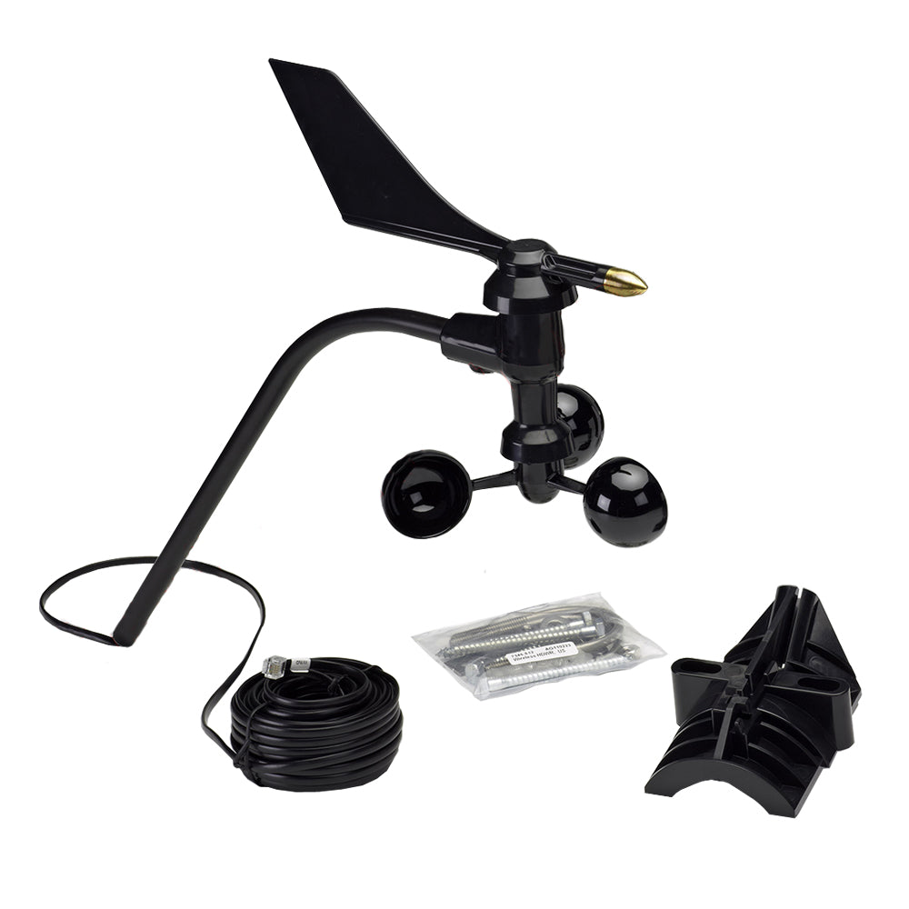 Davis Instruments anemometer for Vantage Pro2 and Vantage Pro weather stations, showing wind speed measurement device.