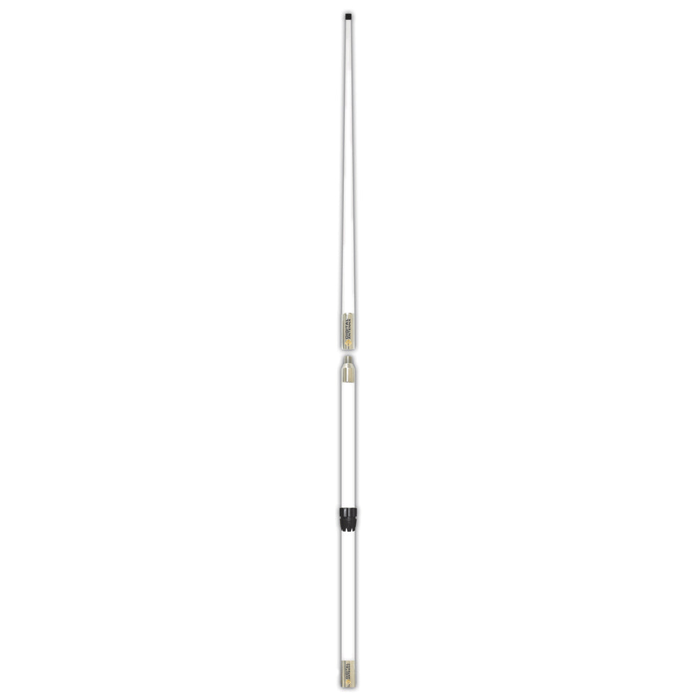 Digital Antenna 532-VW-RS-16 white VHF antenna with RUPP mounts, designed for vehicle or marine communication systems.