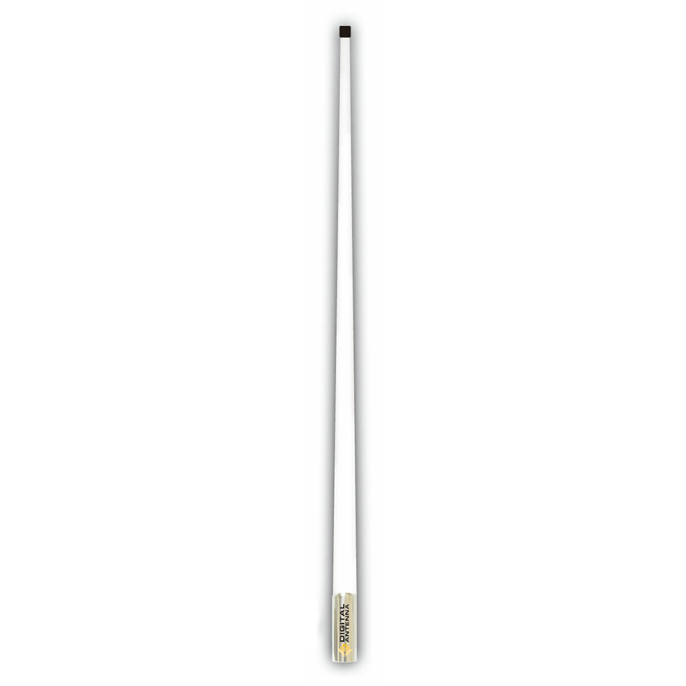 Digital Antenna 578-SW 4 AIS antenna mounted on a vessel, showcasing its compact design for marine navigation systems.