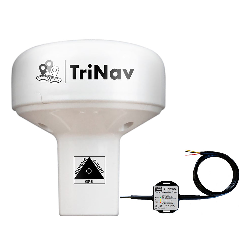 Digital Yacht GPS160 TriNav sensor with SeaTalk interface bundle, marine navigation accessories for boating and sailing.