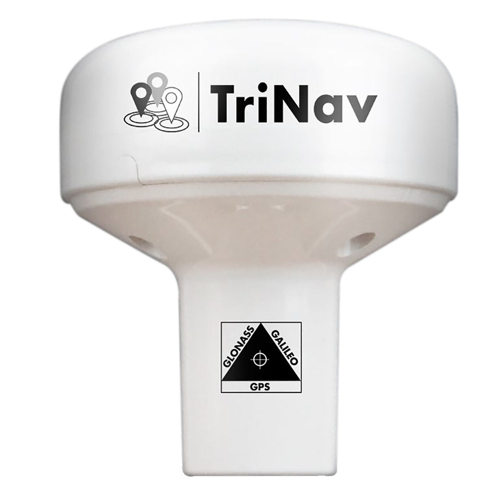 Digital Yacht GPS160 TriNav sensor with NMEA 0183 output, showing connection ports and sensor components for marine navigation.