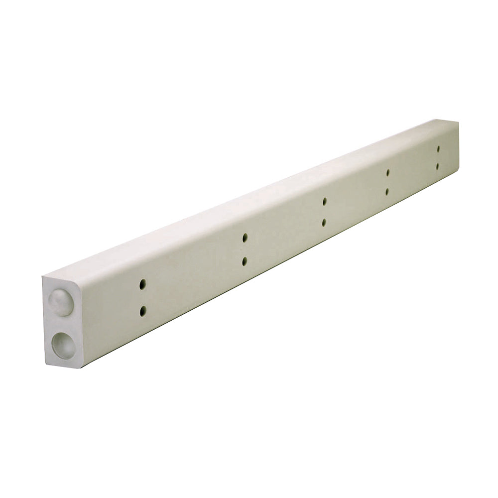 Dock Edge DocKushion premium foam profile bumper in large 48-inch putty color, designed for dock protection and safety.