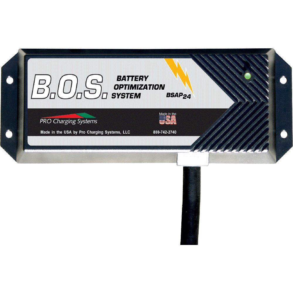 Dual Pro B.O.S. 12V 2-Bank Battery Optimization System for chargers, featuring dual bank design and battery management technology.