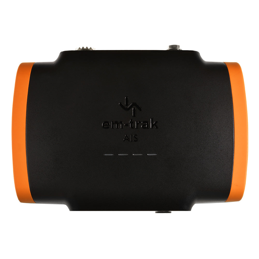 em-trak B921 Class B AIS transceiver with 2W CSTDMA for marine vessel communication and safety.