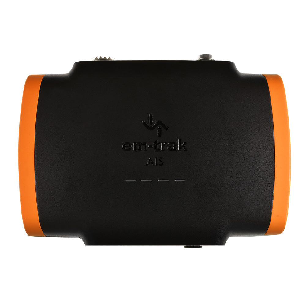 em-trak B952 Class B AIS Transceiver with 5W SOTDMA, WiFi, and Bluetooth for marine vessel tracking and communication.